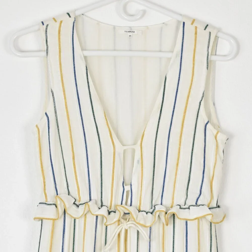 Tularosa Essie Stripe Maxi Dress - XS - Picture 3 of 9